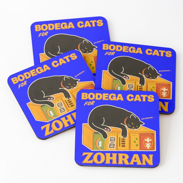 Item preview, Bodega cats for zohran mamdani  designed and sold by IdealDo.