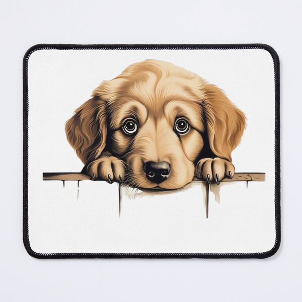 Item preview, Golden Retriever Mix - little golden puppy. designed and sold by Steele-Art.