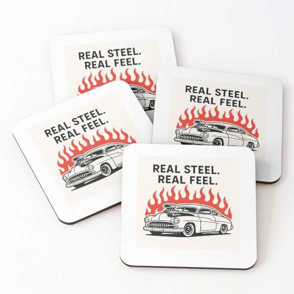 Item preview, Flaming Mercury Hot Rod – Real Steel Real Feel Retro Custom Car Artwork designed and sold by Fleetwood1994.