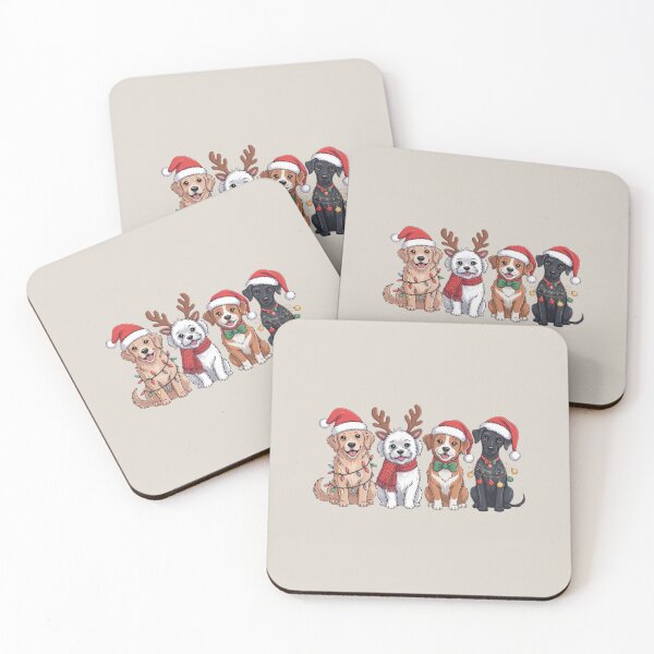 Item preview, сute christmas dogs Christmas Farm designed and sold by OLIHESSEL.