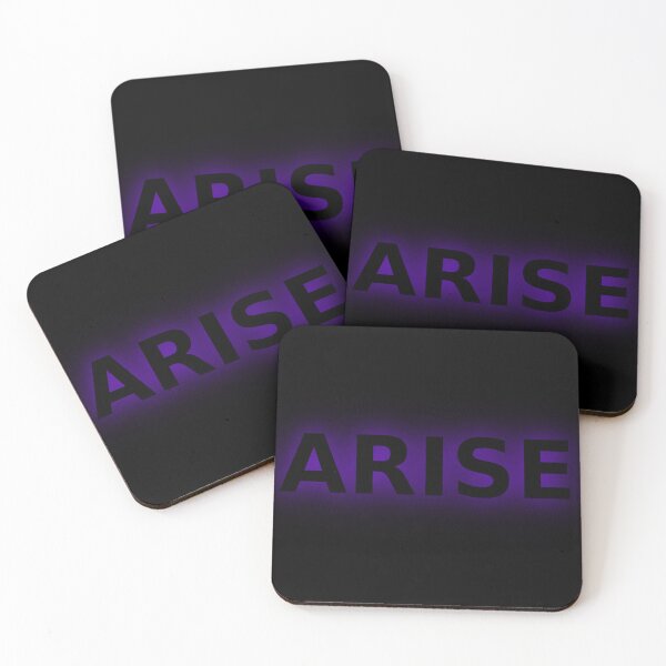 Item preview, ARISE – Shadow Monarch Inspired Minimal Anime Symbol Design designed and sold by TokyoCraft.