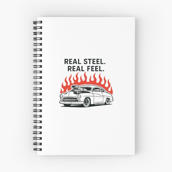 Item preview, Hot Rod Flames on Black – Real Steel Real Feel Classic Car Graphic designed and sold by Fleetwood1994.