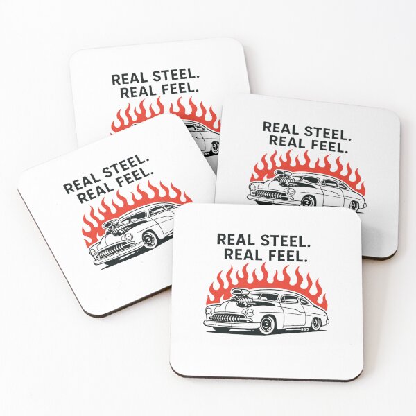 Item preview, Hot Rod Flames on Black – Real Steel Real Feel Classic Car Graphic designed and sold by Fleetwood1994.