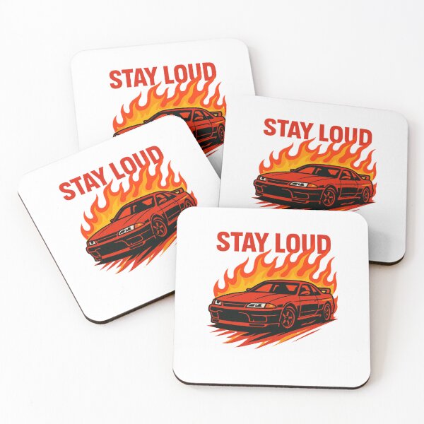Item preview, Stay Loud JDM Street Racer Flame Art – Turbo Drift Culture Design designed and sold by Fleetwood1994.