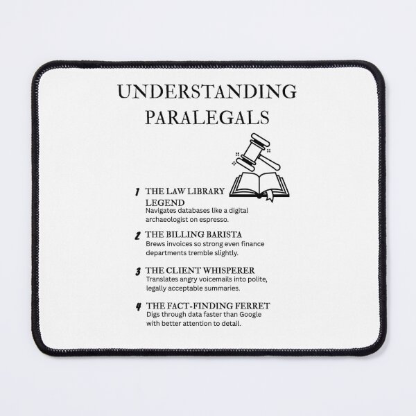 Item preview, Understanding Paralegals – Legal Magicians in Business Casual designed and sold by PsyFlow35.
