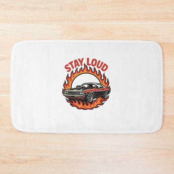 Item preview, Stay Loud Muscle Car Flame Art – American Classic Power Design designed and sold by Fleetwood1994.