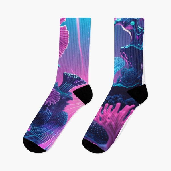 Item preview, Synthwave Sanctuary: Neon Coral Dreams designed and sold by PrimeGens.