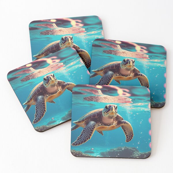 Item preview, Analog Oceans: Glitched Sea Turtle designed and sold by PrimeGens.
