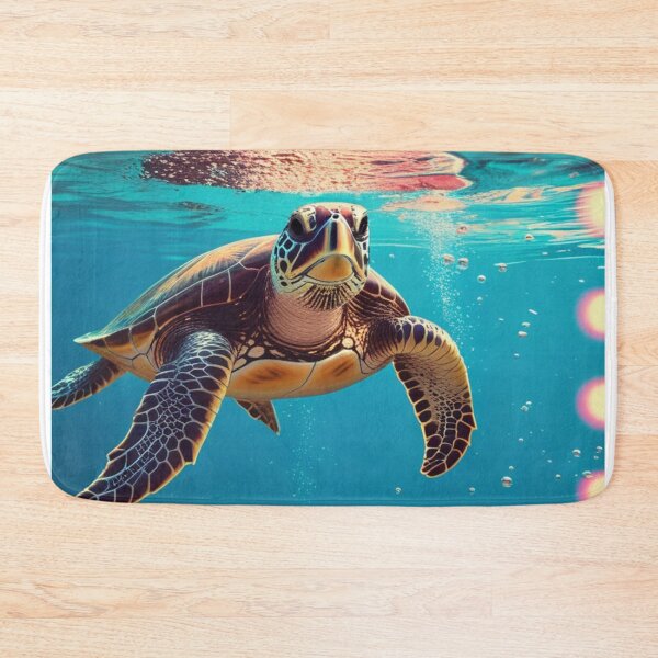 Item preview, Analog Oceans: Glitched Sea Turtle designed and sold by PrimeGens.