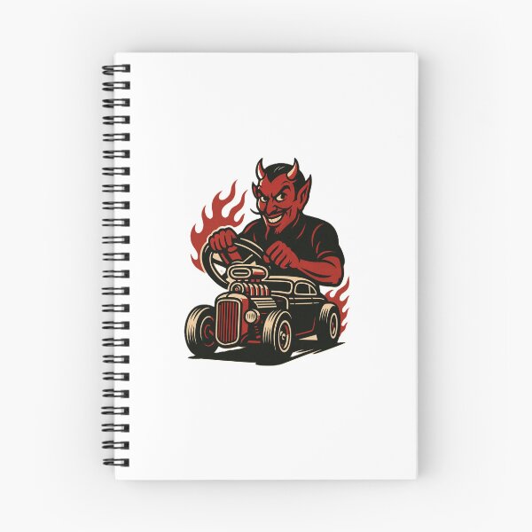 Item preview, Hell Driver Hot Rod Devil Cartoon – Kustom Kulture Hot Rod Monster designed and sold by Fleetwood1994.