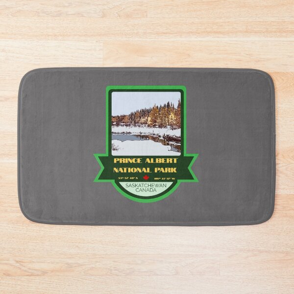 Item preview, Prince Albert National Park Vintage Retro Sticker – Canada National Park Badge Design designed and sold by RouseDesigns.
