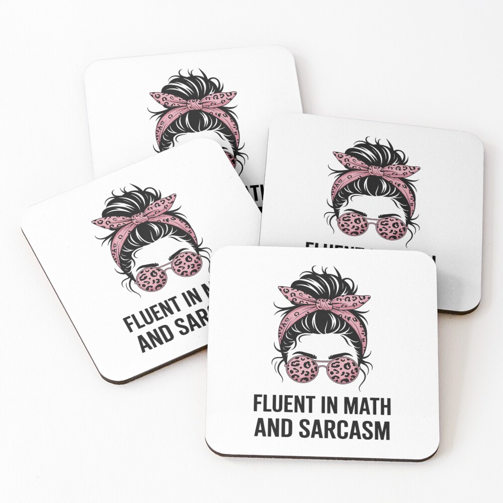 Item preview, Coasters (Set of 4) designed and sold by lilLilaBatArt.
