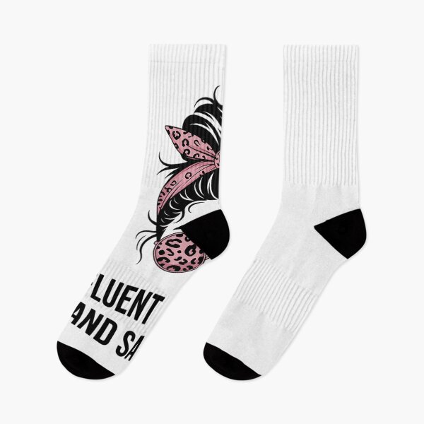 Item preview, Fluent In Math And Sarcasm Math Teacher Appreciation4  designed and sold by lilLilaBatArt.