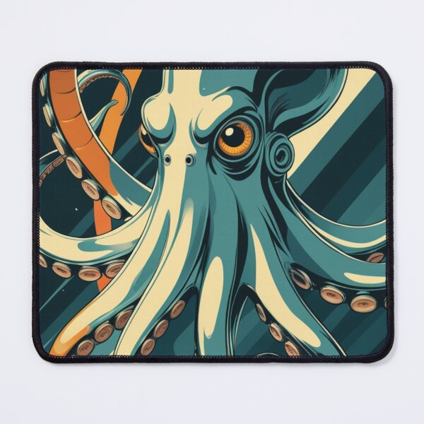 Item preview, Atomic Oceans: Raygun Gothic Octopus designed and sold by PrimeGens.