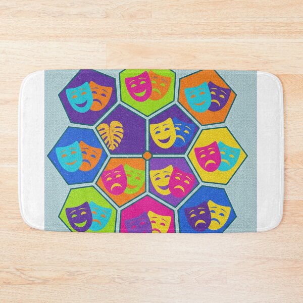 Item preview, Comedy and Tragedy Kaleidoscope. The Dramatic Mandala.Faces of the Follies. designed and sold by ZyVoAli.