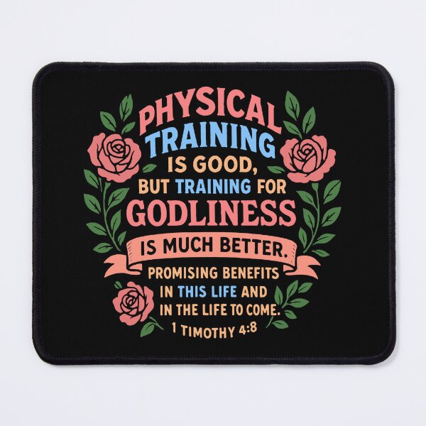 Item preview, 1 Timothy 4:8 Training For Godliness Is Much Better designed and sold by plushism.