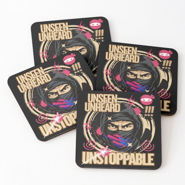 Item preview, Unseen, Unheard, Unstoppable Ninja T-Shirt designed and sold by DZ Loumatti.