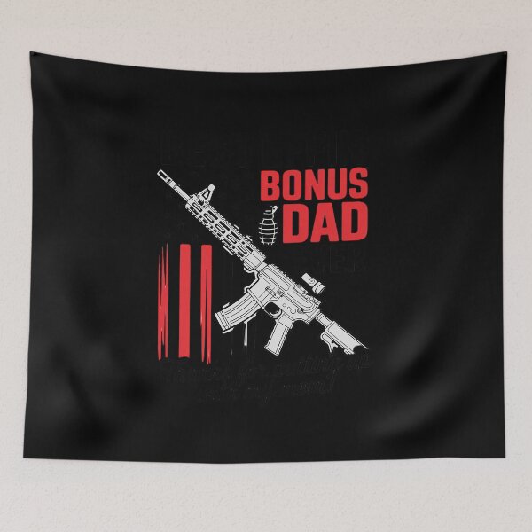 Item preview, Best Effin’ Bonus Dad Ever Daddy American Flag 5  designed and sold by HuValverdeArt.