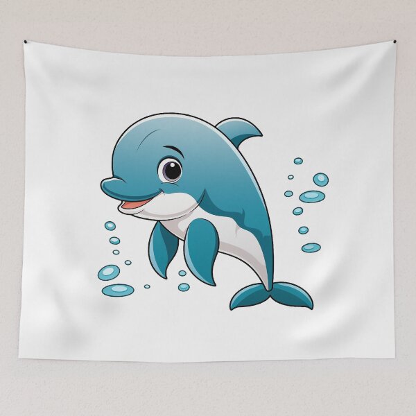 Item preview, Happy Dolphin designed and sold by CoputerEasel.