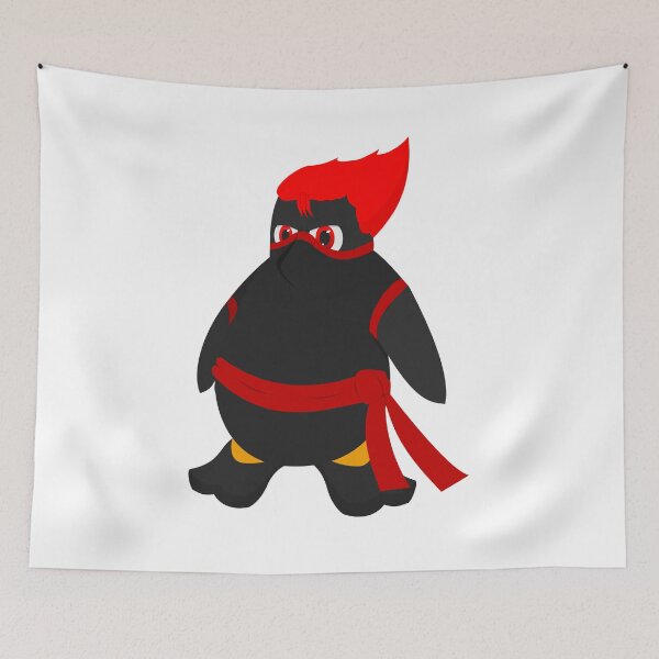Item preview, JO Tux ( NinJOke X Linux ) designed and sold by Red Jacket Technologies.