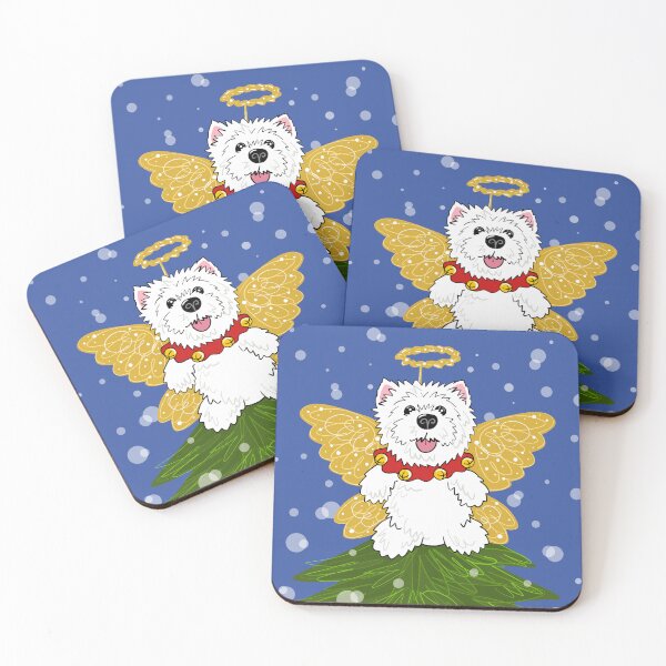 Item preview, Westie Angel designed and sold by Michelle Phong.