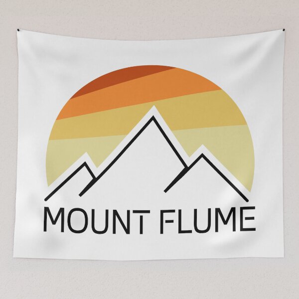 Item preview, Mount Flume New Hampshire Retro designed and sold by Esskay Designs.