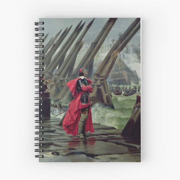 Item preview, Cardinal Richelieu at the Siege of La Rochelle – Henri Paul Motte (1881) designed and sold by Art Outlaws.
