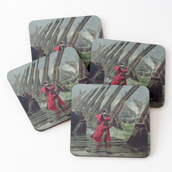 Item preview, Cardinal Richelieu at the Siege of La Rochelle – Henri Paul Motte (1881) designed and sold by Art Outlaws.