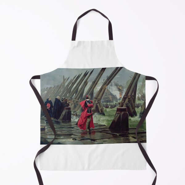 Item preview, Cardinal Richelieu at the Siege of La Rochelle – Henri Paul Motte (1881) designed and sold by Art Outlaws.