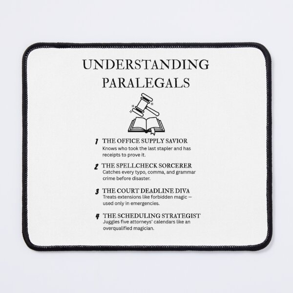 Item preview, Understanding Paralegals – Where Deadlines Go to Be Conquered designed and sold by PsyFlow35.