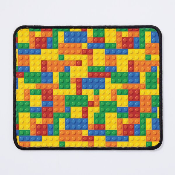 Item preview, Colorful Construction Brick Seamless Pattern designed and sold by dnyl.