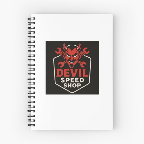 Item preview, Devil Speed Shop Logo – Retro Hot Rod Garage Emblem Vintage Mechanic designed and sold by Fleetwood1994.
