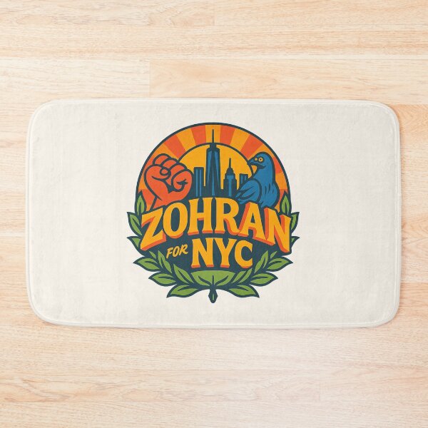 Item preview, Zohran for NYC – Historic Mayor Campaign Poster Style designed and sold by GirlyPopped.