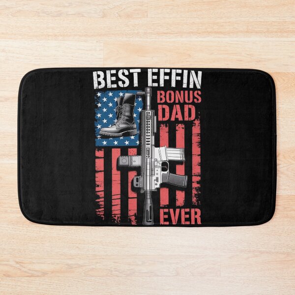 Item preview, Best Effin’ Bonus Dad Ever Daddy Gun Rights American Flag 1  designed and sold by HuValverdeArt.