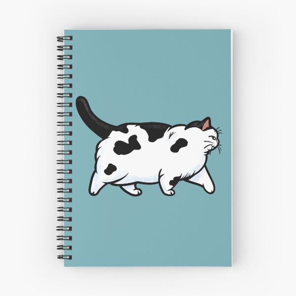 Artikelvorschau, Chonky Oh Lawd He Comin Cow Cat entworfen und verkauft von KilkennyCat Art.