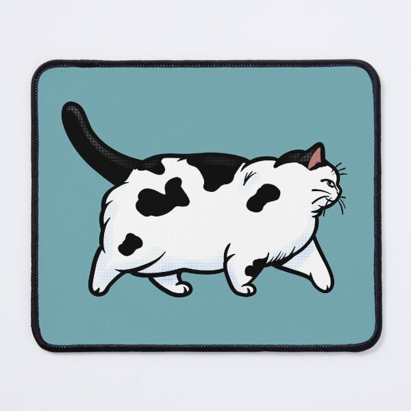 Item preview, Chonky Oh Lawd He Comin Cow Cat designed and sold by KilkennyCat Art.