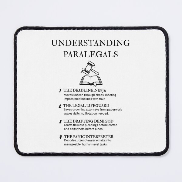 Item preview, Understanding Paralegals – Behind Every Great Lawyer Is a Tired Paralegal designed and sold by PsyFlow35.