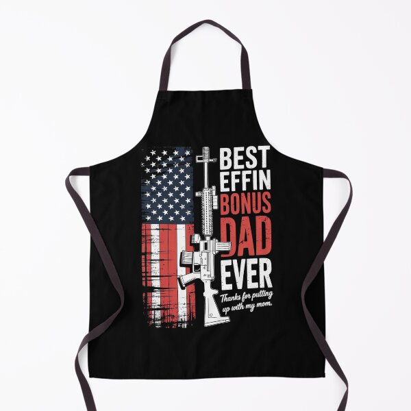 Item preview, Best Effin’ Bonus Dad Ever Daddy Gun Rights American Flag 5 designed and sold by HuValverdeArt.
