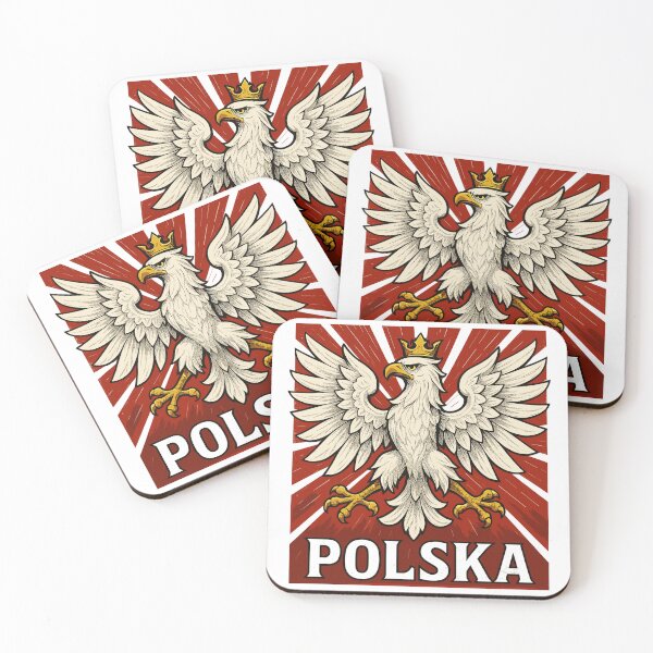 Item preview, Poland Polska Eagle Flag Banner Epic Gift designed and sold by Pineapple-Tree.