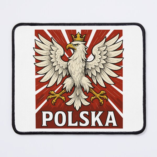 Item preview, Poland Polska Eagle Flag Banner Epic Gift designed and sold by Pineapple-Tree.