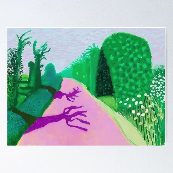 Item preview, David Hockney designed and sold by Meglianarts.