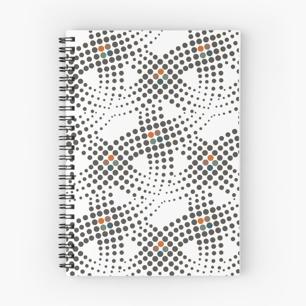 Aperçu de l'œuvre Motif moderne à points ondulés en demi-teintes sans couture créée et vendue par dnyl.