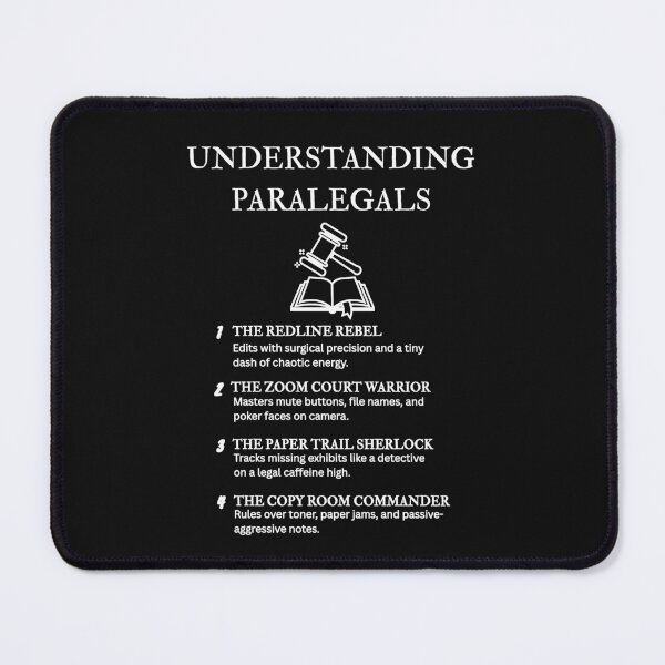 Item preview, Understanding Paralegals – Turning Legalese Into Actual English Since Forever – Black designed and sold by PsyFlow35.