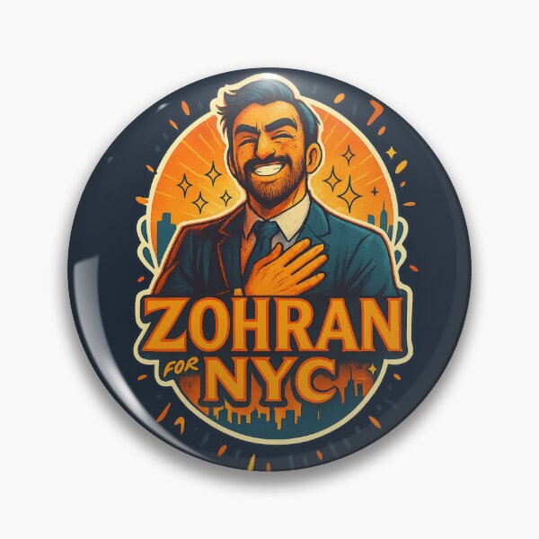 Item preview, Zohran for NYC – Historic Campaign Poster Art (Mamdani 2025) designed and sold by GirlyPopped.