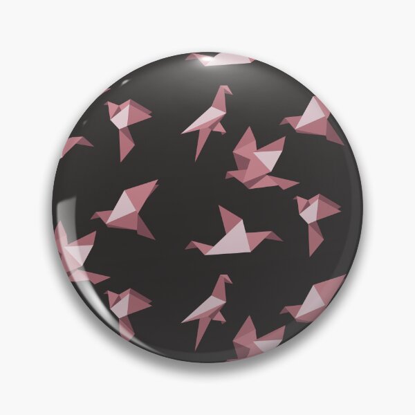 Item preview, Earth Tone Brown Origami Birds Print - Minimalist Geometric Decor designed and sold by SKETCHYANDGRAPHIC.