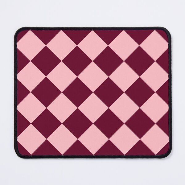 Item preview, Burgundy Pink Diamond Geometric Pattern designed and sold by Patterns & Love .