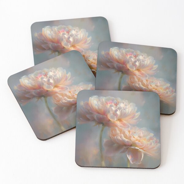 Item preview, Pastel Chrysanthemum Dream designed and sold by LUMINOUS GARDEN STUDIO.
