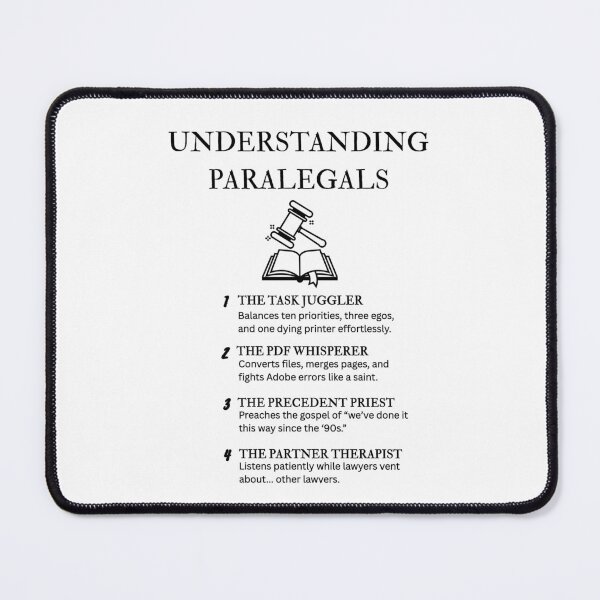 Item preview, Understanding Paralegals – Because Google Can’t File Motions (Yet) designed and sold by PsyFlow35.