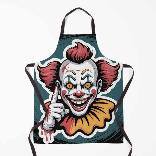 Item preview, Sinister Scary Clown Face Horror Art designed and sold by KARTICK DUTTA.
