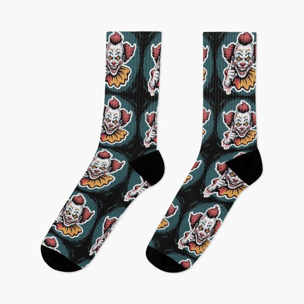 Item preview, Sinister Scary Clown Face Horror Art designed and sold by KARTICK DUTTA.